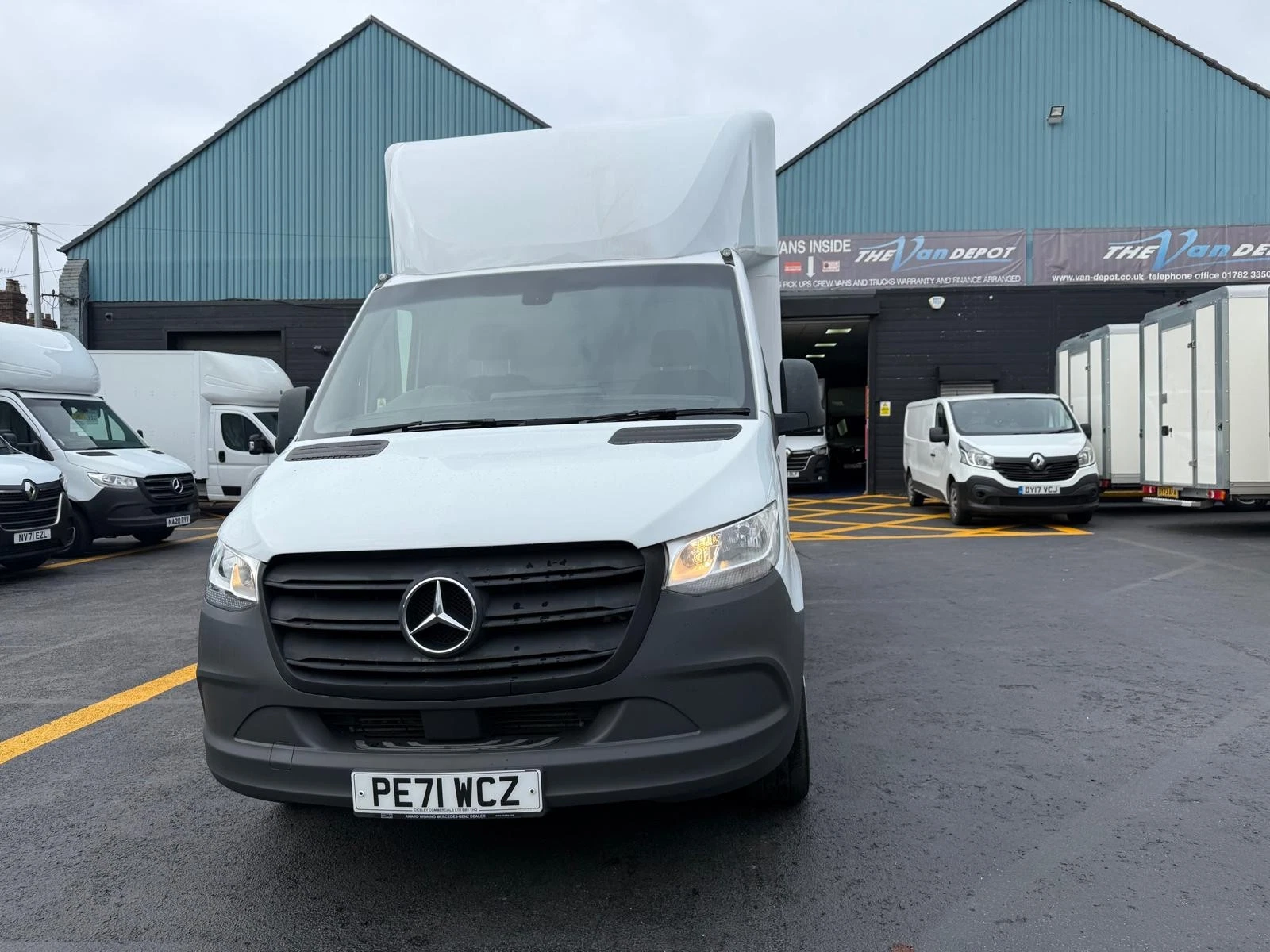 
								2021/71 Mercedes sprinter 314cdi l3 Luton low loader Euro 6 ULEZ COMPLIANT full									